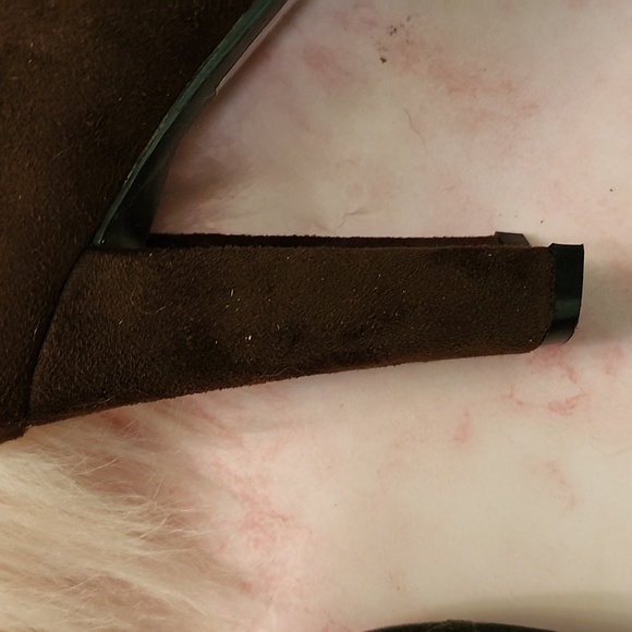 Brand New FASHION FAUX SUEDE Thigh-Hi Boots-7.5 - Picture 4 of 5